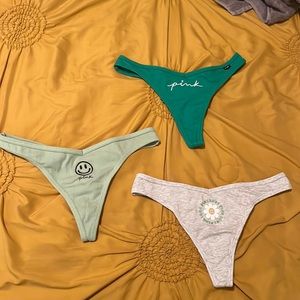 New Victoria secret cotton thongs